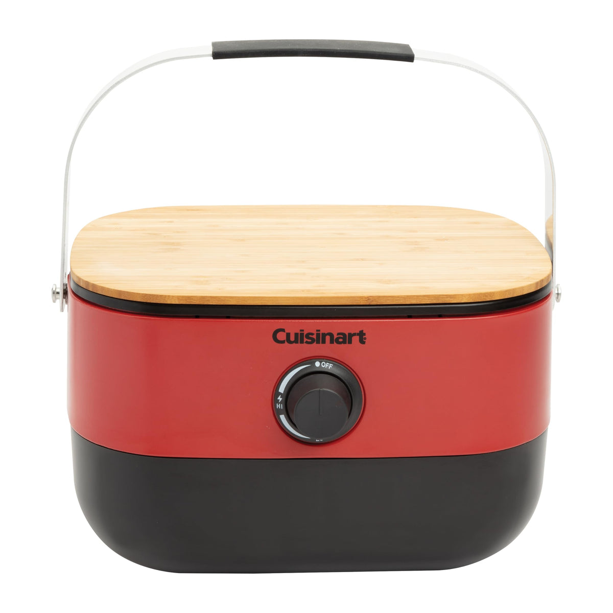 Portable Gas Grill with Cutting Board and Non Stick Cast Iron Grate M2943