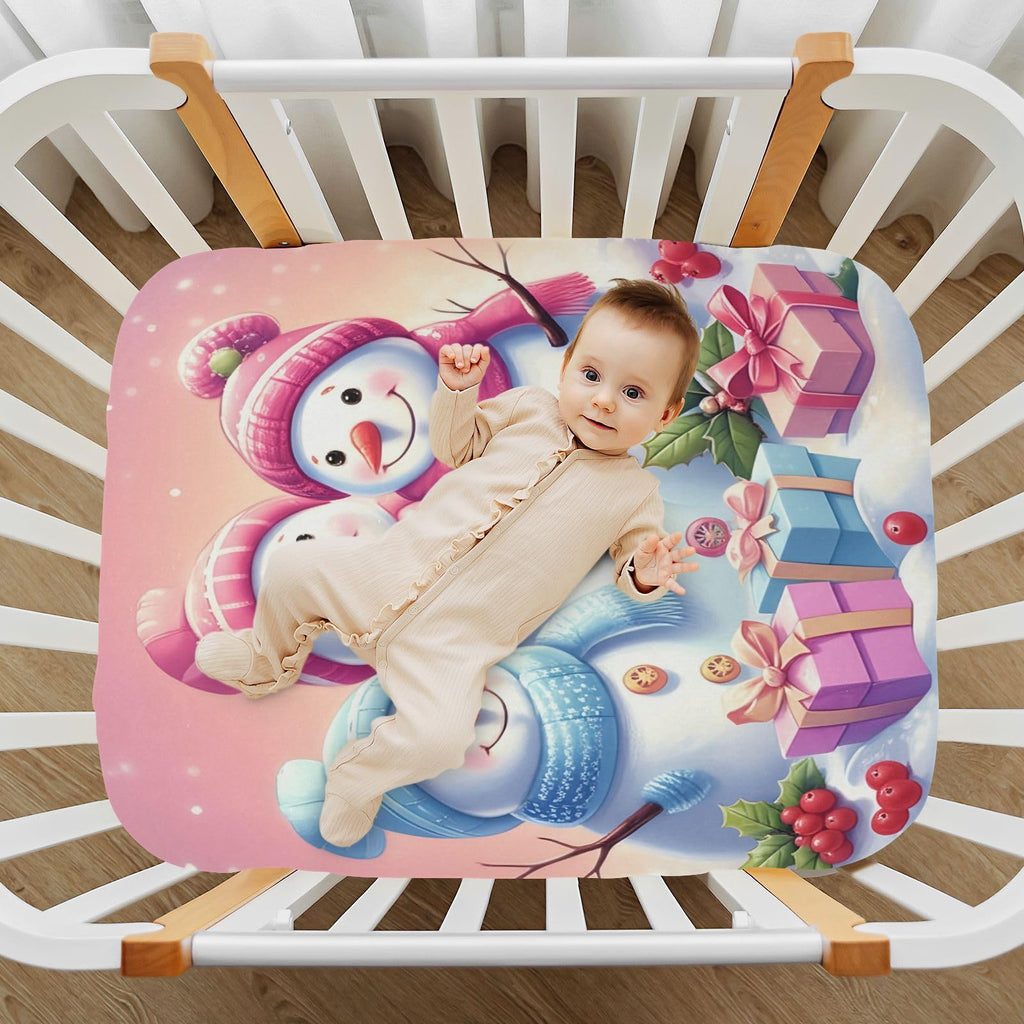 Colorful Crib Sheet 52" x 28" T5886