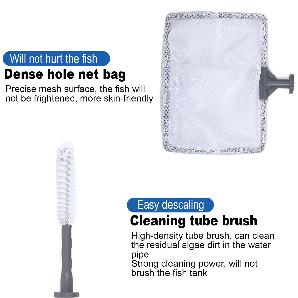 5 in 1 Aquarium Cleaning Tool Kit with Telescopic Handle U48511