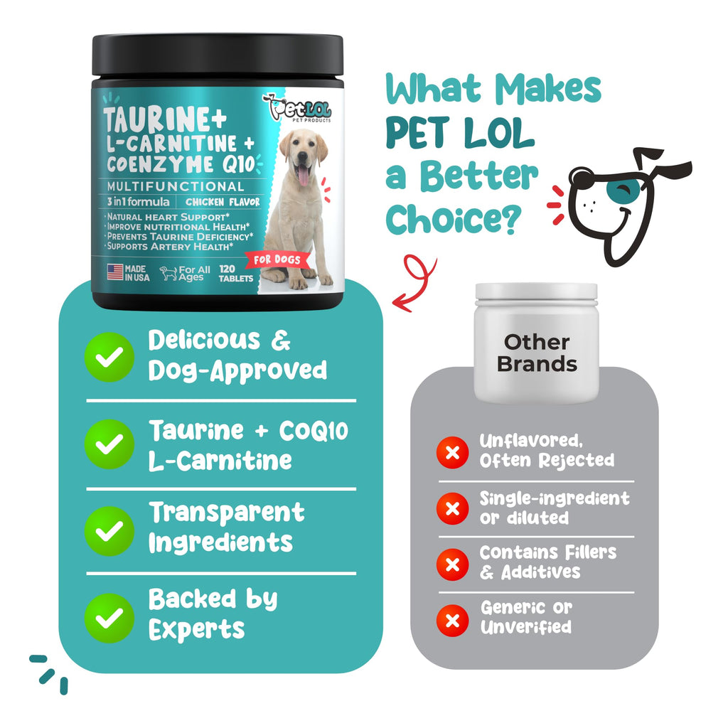 Taurine 500 mg for Dogs V9092