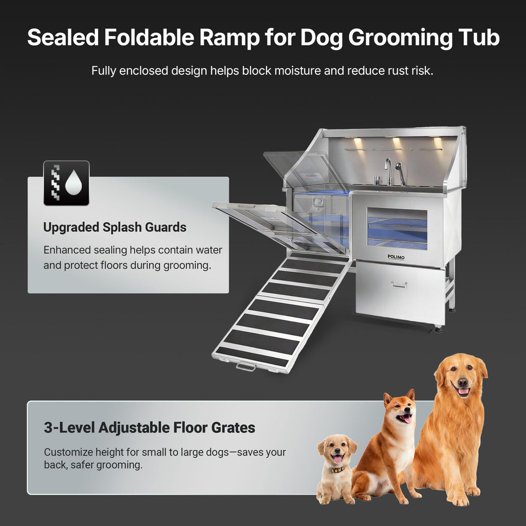 304 Stainless Steel Pet Wash Sink P5559