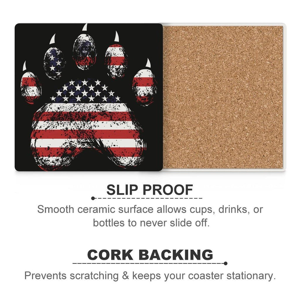 Ceramic Coasters Set F1653
