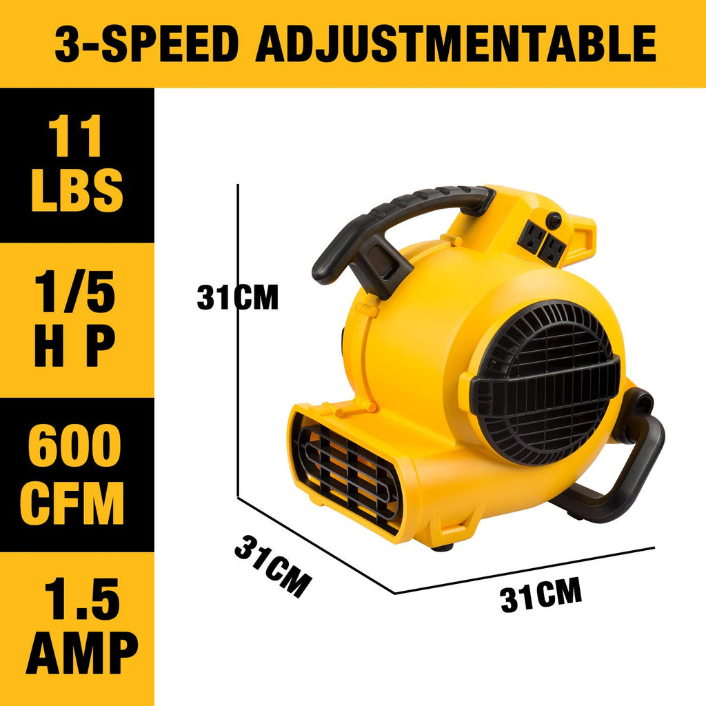Portable 3 Speed Floor Fan X549884