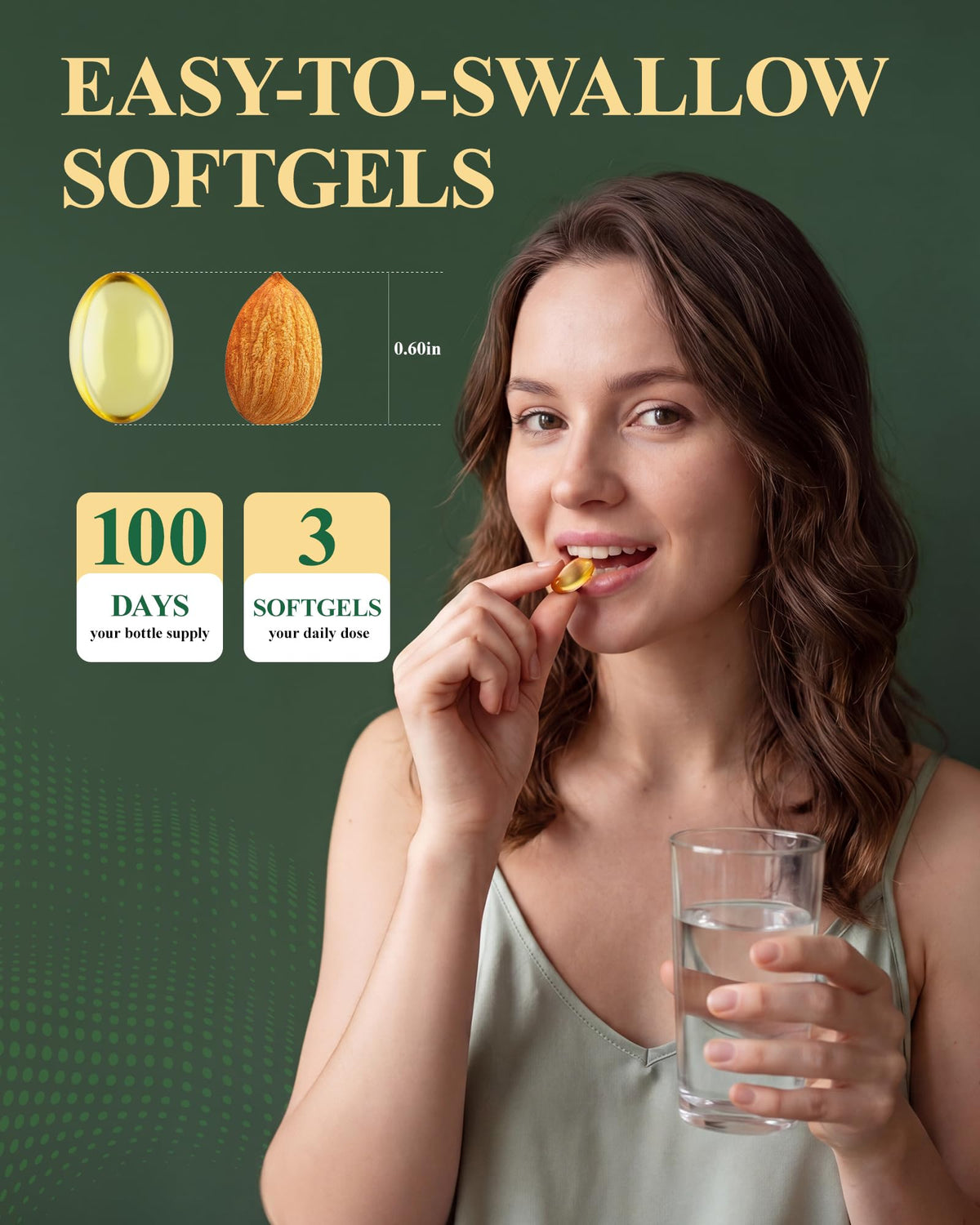 Odorless Garlic Supplement, 300 Softgels S241