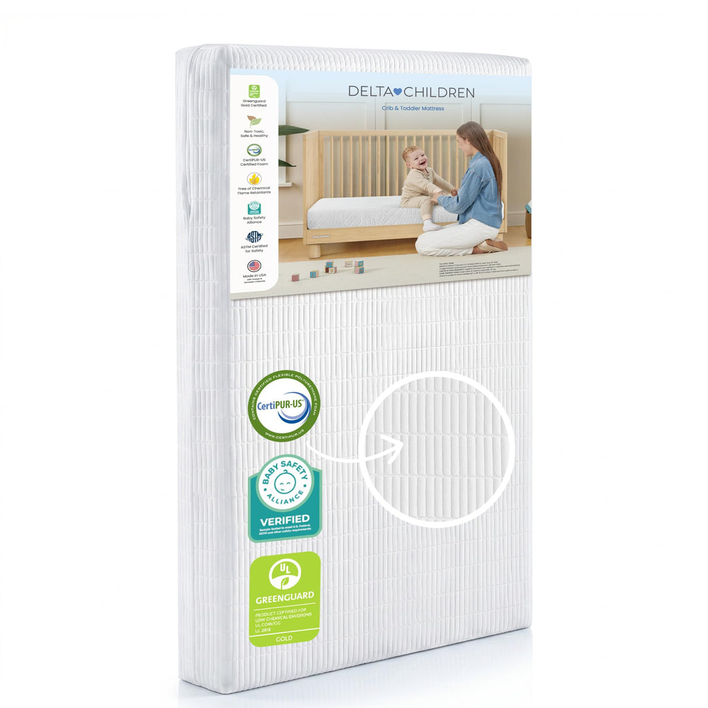 Dual Sided Baby Crib and Toddler Mattress Q3698