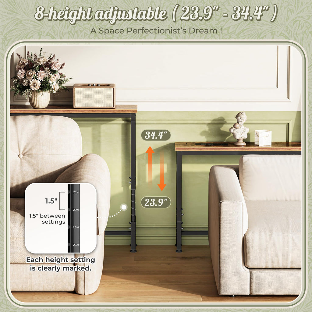 Sofa Table with Power Outlets X84764