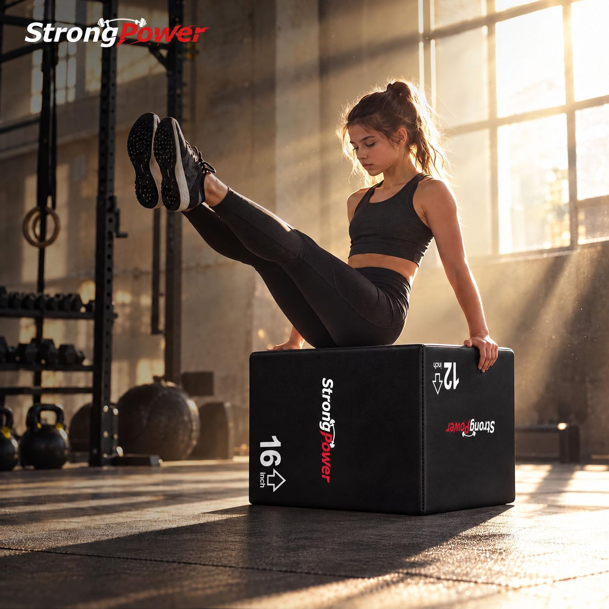 3-in-1 Foam Plyometric Jump Box H36050