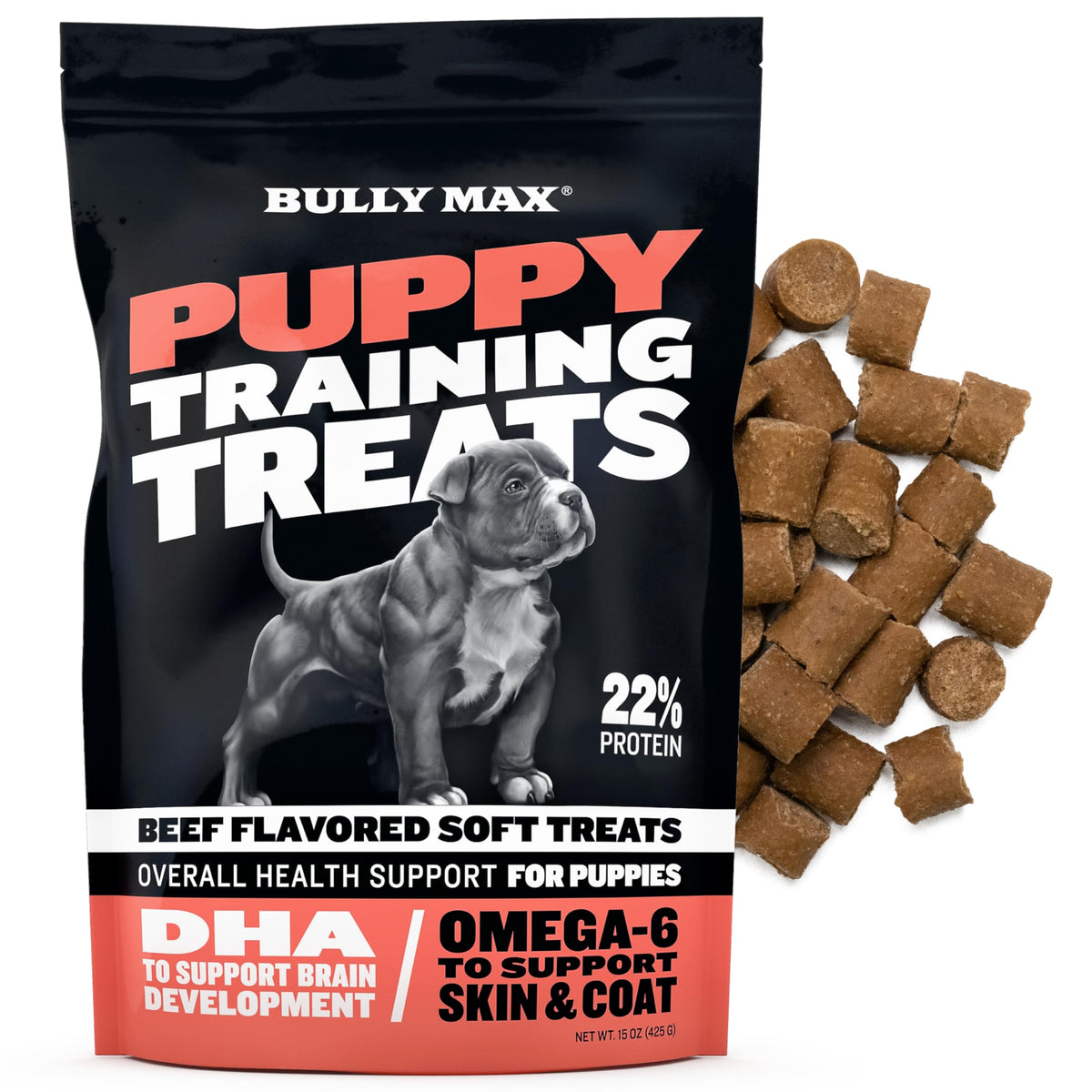 Puppy Training & Muscle Support Duo Power Tabs & Beef Soft Treats U77769