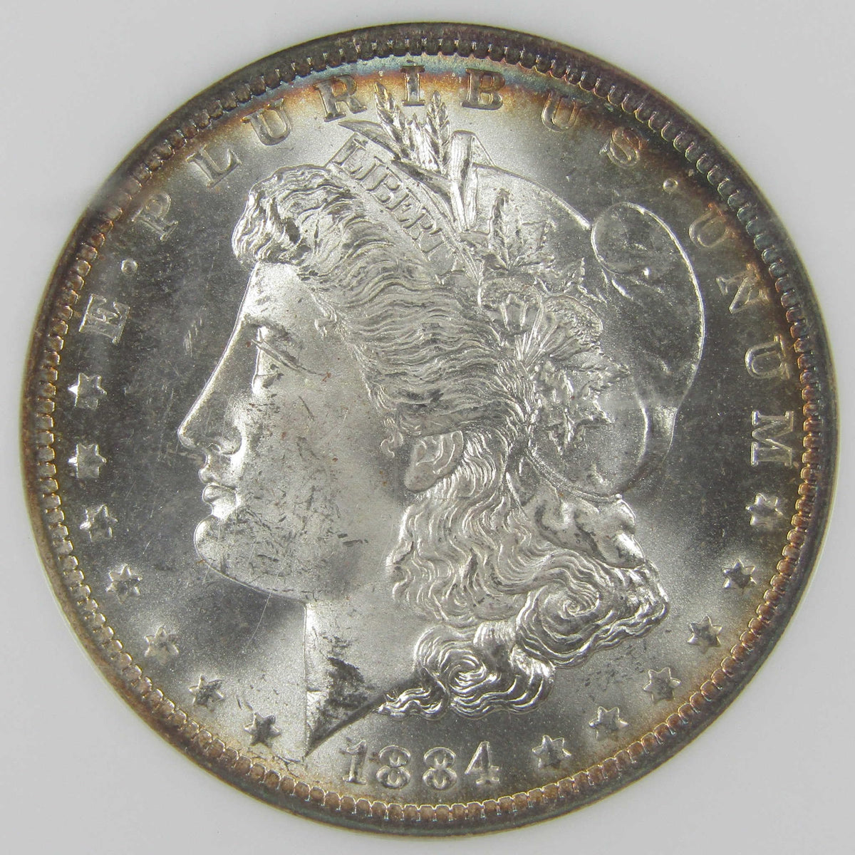 Morgan Silver Dollar MS 65 Uncirculated $1 Coin E61282