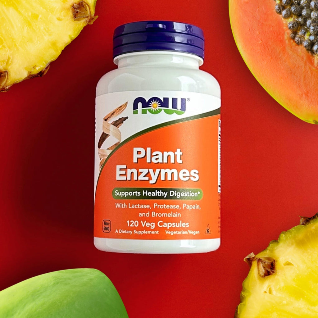 Plant Enzymes Lactase Protease Bromelain 120 Veg Caps M2240
