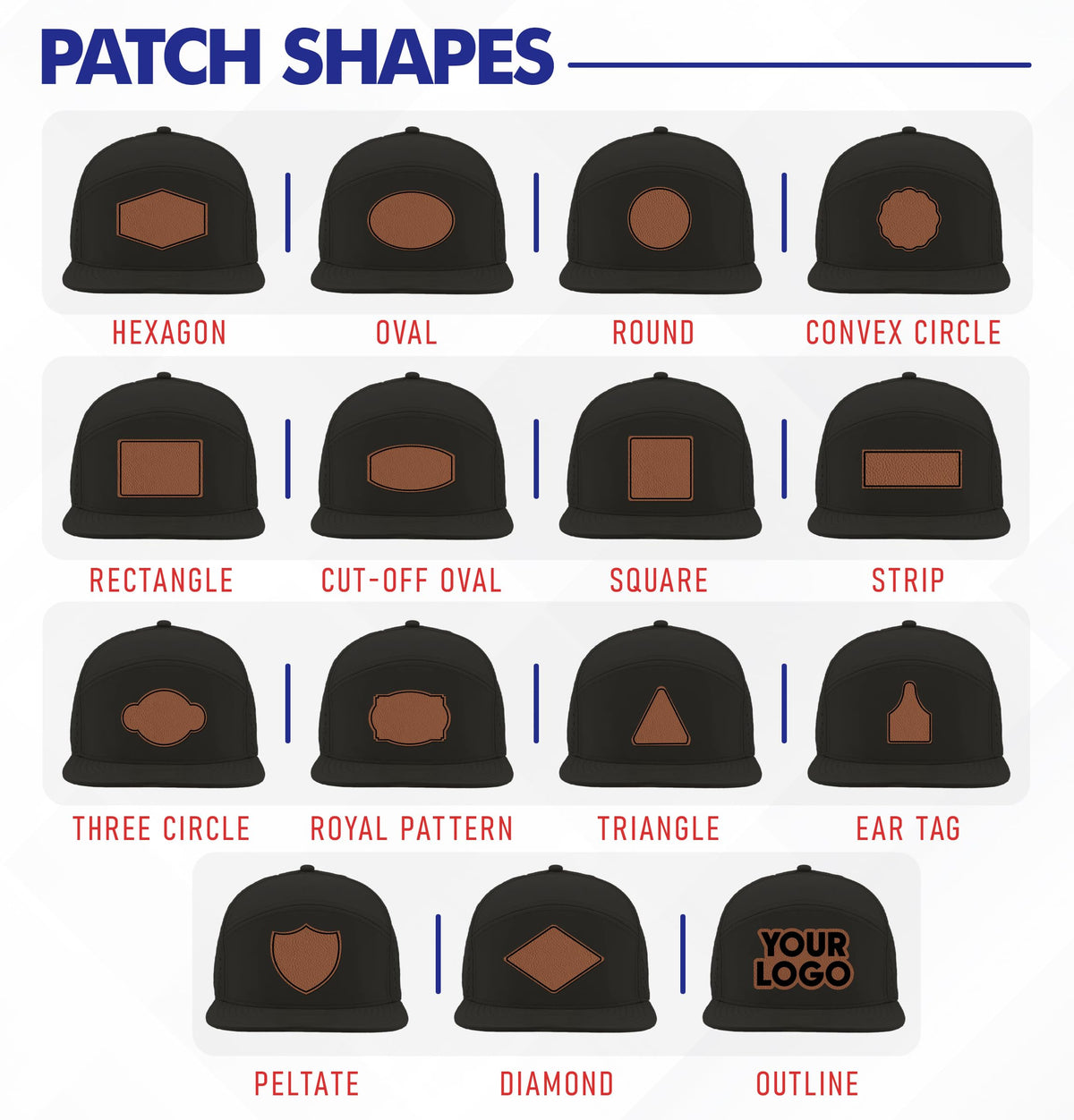 Custom Logo Patch Baseball Cap C561