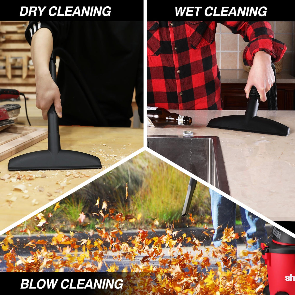 8 Gallon 4.5-Peak HP Wet/Dry Vacuum T89392