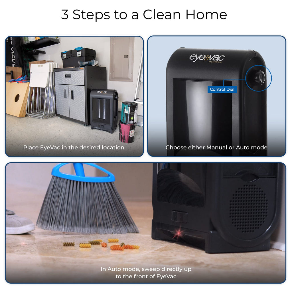 Touchless Automatic Dustpan Vacuum, Corded Bagless Canister Vacuum, 1400 Watt R81985