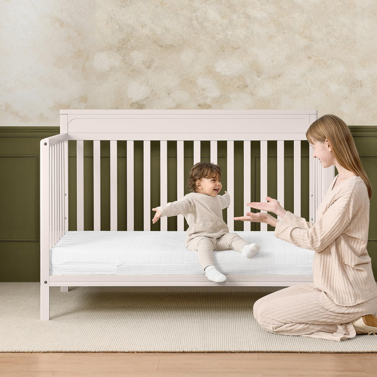 Dual Sided Baby Crib and Toddler Mattress Q3698