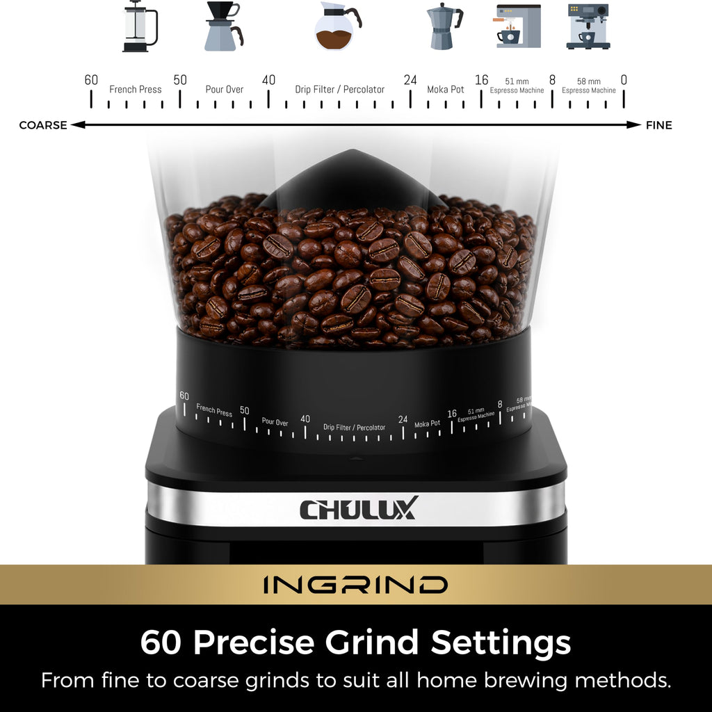 Espresso Machine with Conical Burr Coffee Grinder N5932