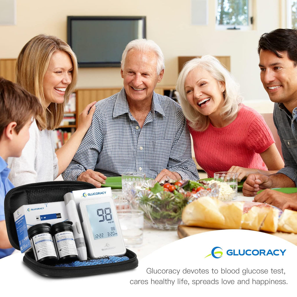 Blood Glucose Monitor Kit with 100 Test Strips R8754