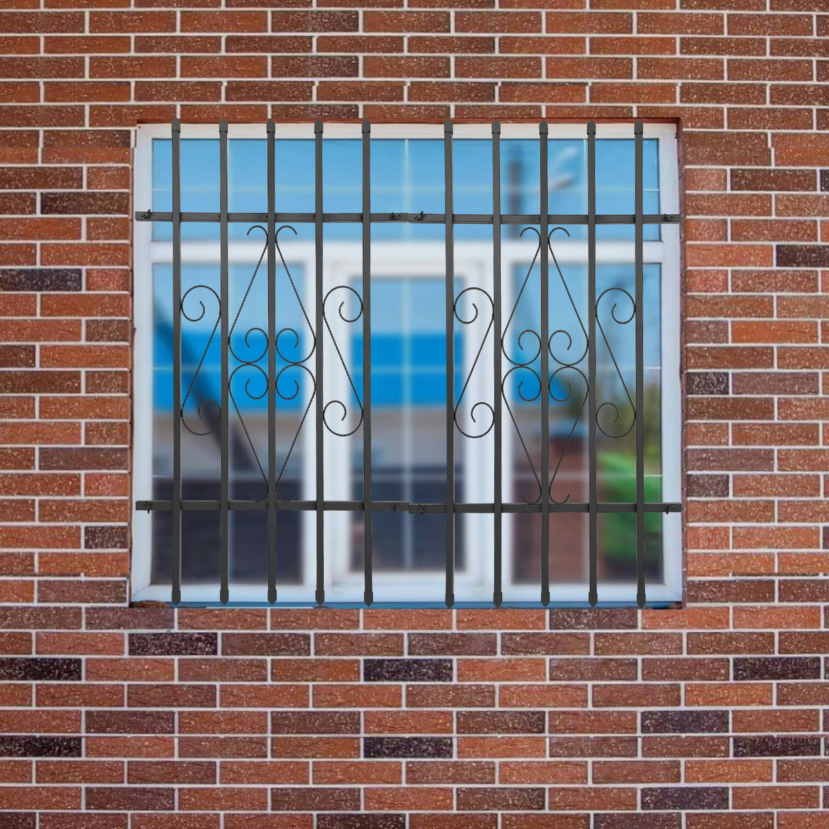 Window Security Bars Rust Resistant 24 x 36in V954184