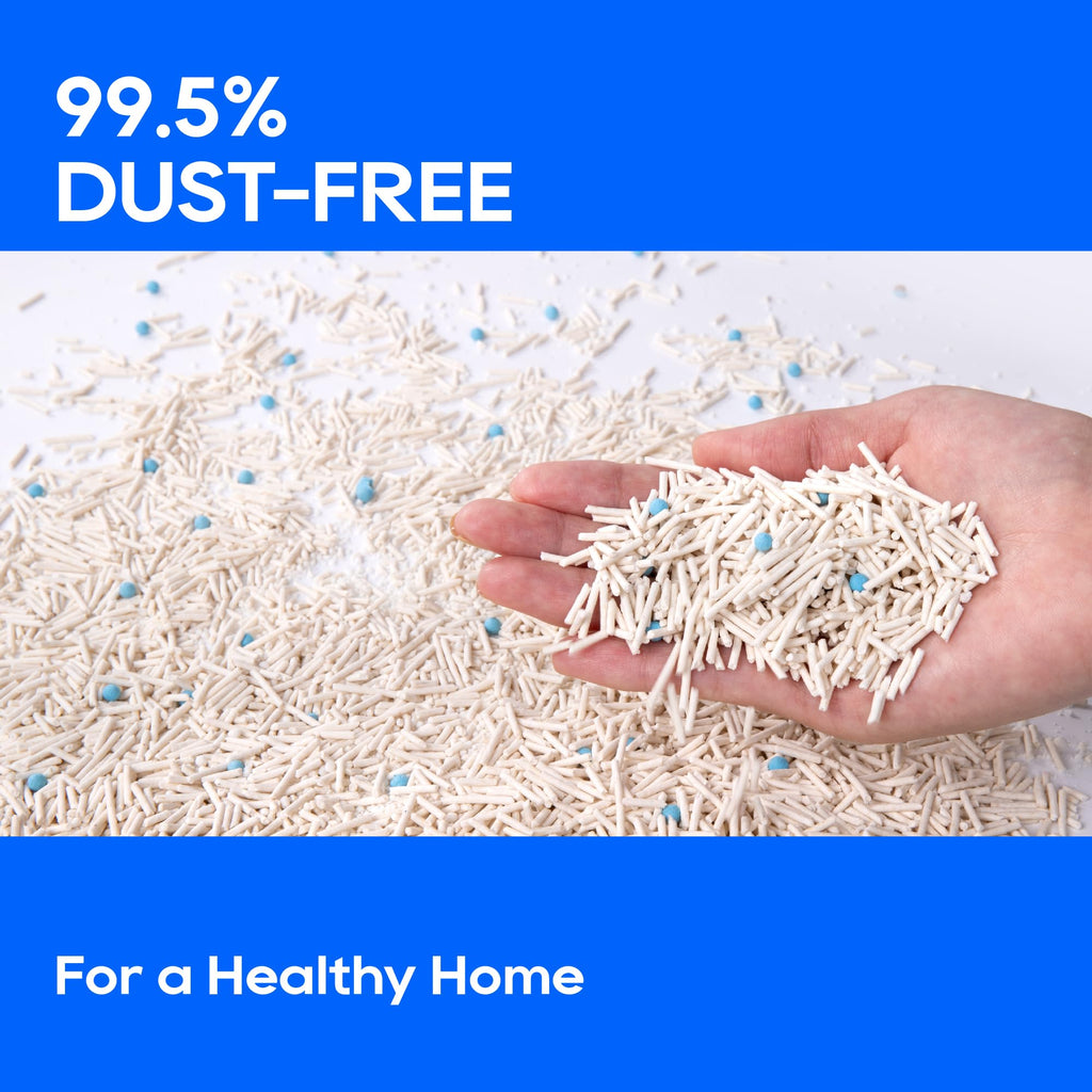 Cassava Tofu Mixed Cat Litter Quick Clumping Low Dust 6 Lbs Z1924
