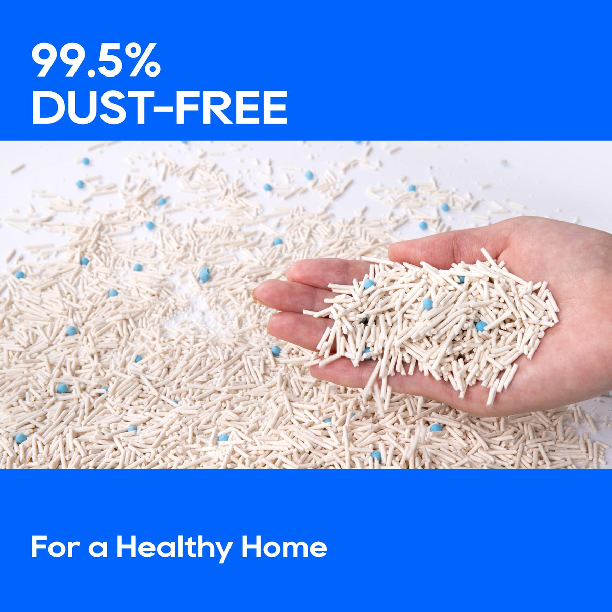 Cassava Tofu Mixed Cat Litter Quick Clumping Low Dust 6 Lbs Z1924