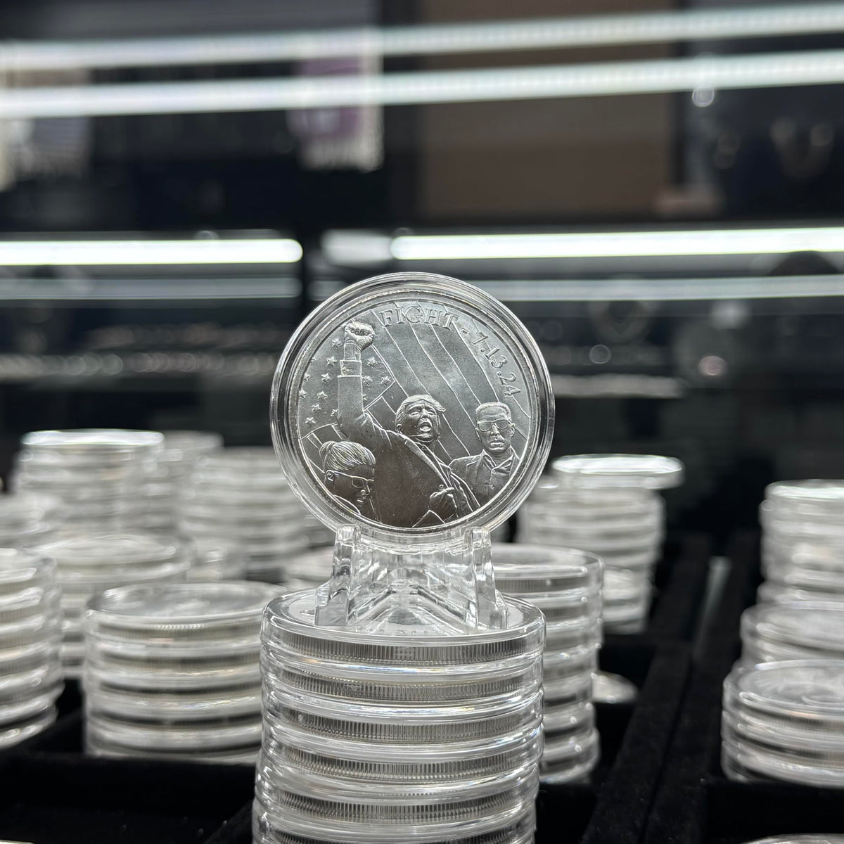 1 oz Silver Trump Fight Fight Fight M783252