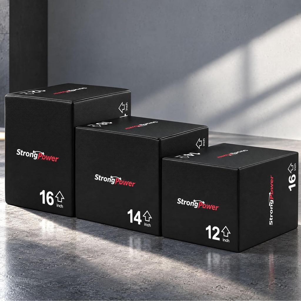 3-in-1 Foam Plyometric Jump Box H36050