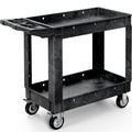 Black Utility Cart on Wheels Y761526