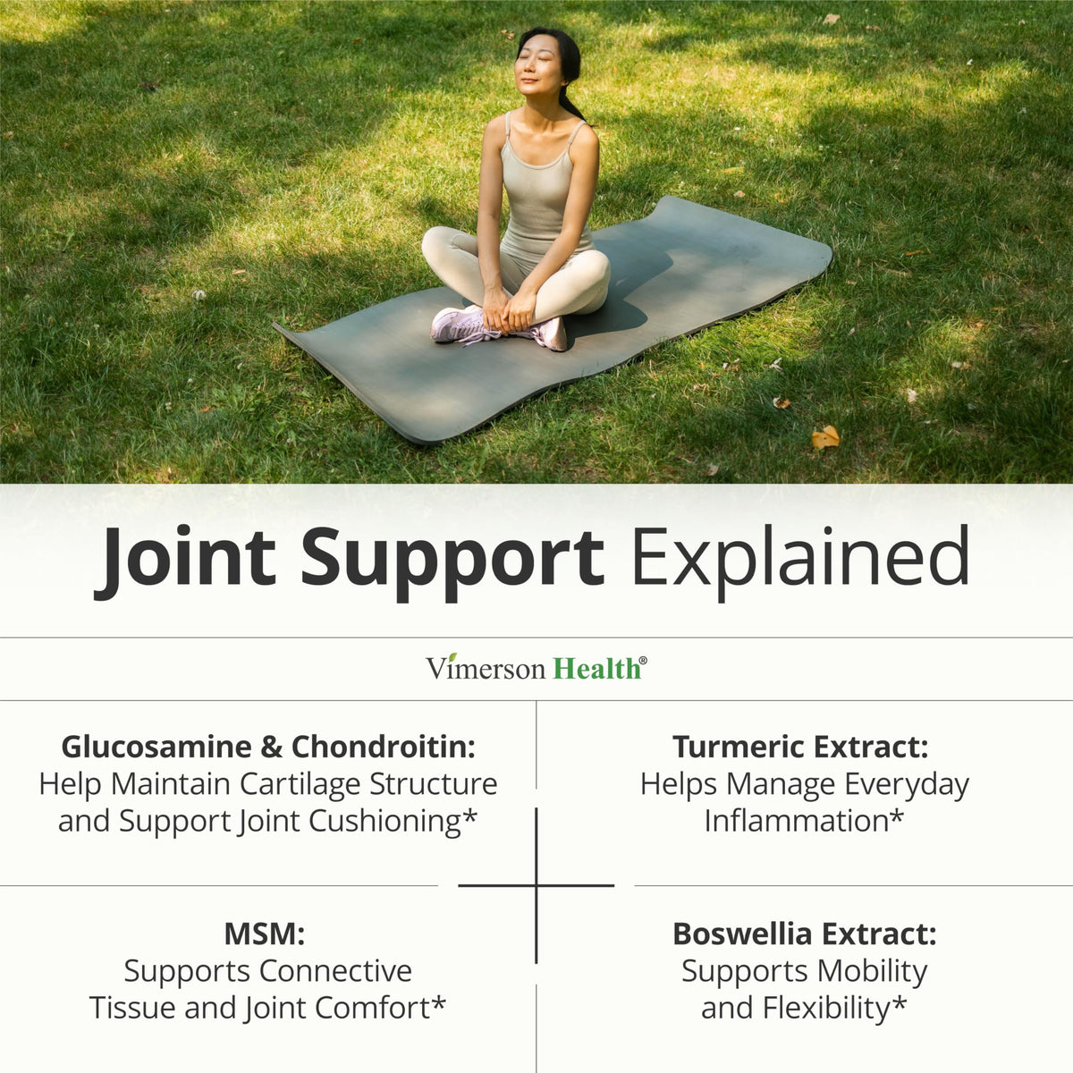 Glucosamine Chondroitin MSM Joint Support Supplement 90 Ct Y281233
